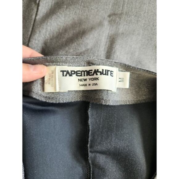 Tapemeasure Skirt & Jacket Women's Suit Gray Metallic Stretch M/L - Picture 10 of 11